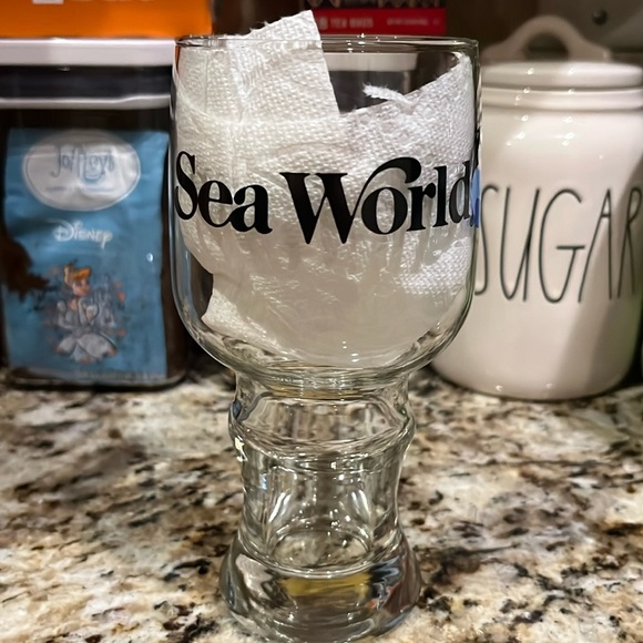 SeaWorld | Dining | Vintage Seaworld Sea World Shamu Killer Whale Glass ...